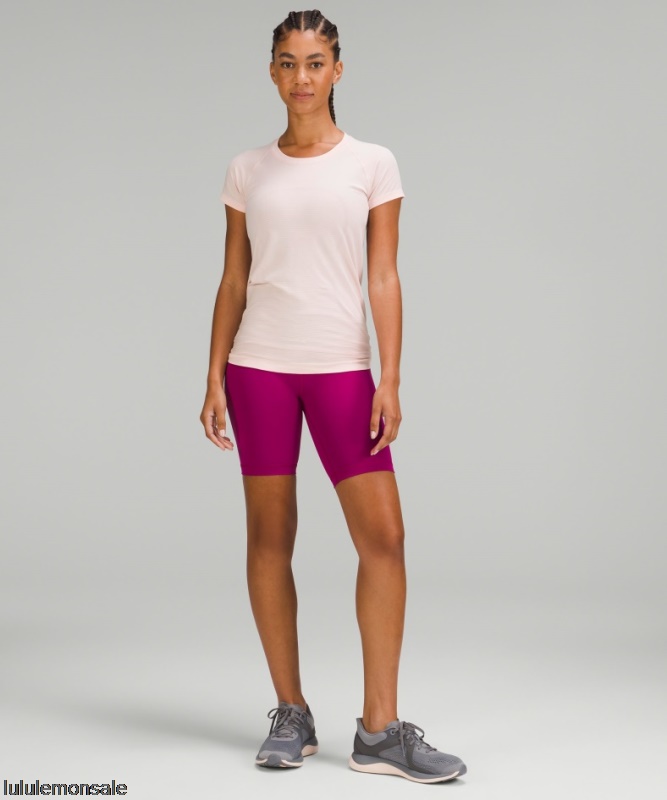 Lululemon Damen DELULU156 | Swiftly Tech Kurzarmshirt 20 Erdbeermilchshake